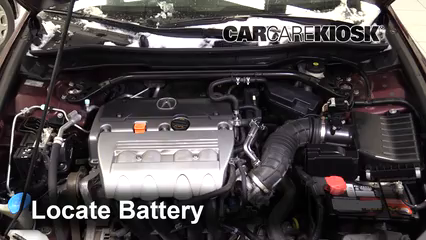 2012 Acura TSX 2.4L 4 Cyl. Wagon Battery Jumpstart